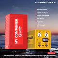 GADGET MAX GB11 Pro My Container Series 60000mAh PD+QC Fast Charging Power Bank(PD 20W+QC 22.5W)
