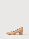 Bonia La Luna Pointed-toe Block-heel Pumps 08371-0006-61