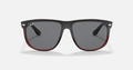 Ray Ban BoyFriend 8053672365146 Matte Black On Transparent Black
