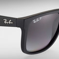 Ray-Ban™ Justin 8053672495652 Rubber Black
