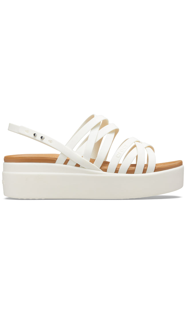 CROCS WOMEN'S  BROOKLYN STRAPPY LOW WEDGE