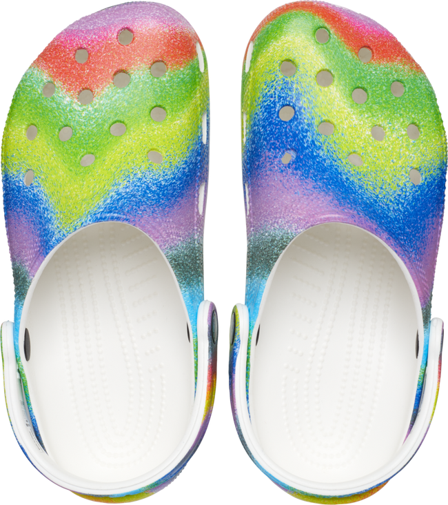 CROCS UNISEX CLASSIC SPRAY DYE CLOG