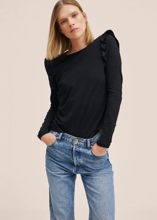 MANGO WOMEN T-SHIRT VINI