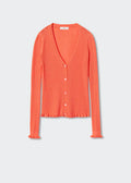 MANGO WOMEN SHE CARDIGAN RUFFI-87