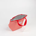 1NOM Stripe Lunch Bag - Red