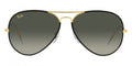 Ray-Ban™ Aviator Full Color 8056597446624 - Black On Legend Gold