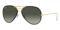 Ray-Ban™ Aviator Full Color 8056597446624 - Black On Legend Gold