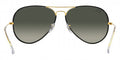 Ray-Ban™ Aviator Full Color 8056597446624 - Black On Legend Gold