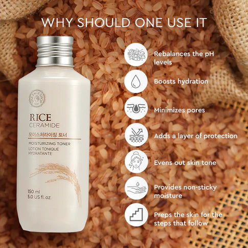 THEFACESHOP RICE&CERAMIDE MOISTURIZING TONER