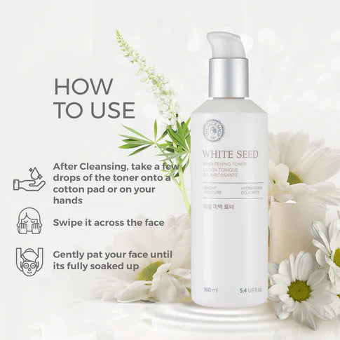 THEFACESHOP WHITE SEED BRIGHTENING TONER