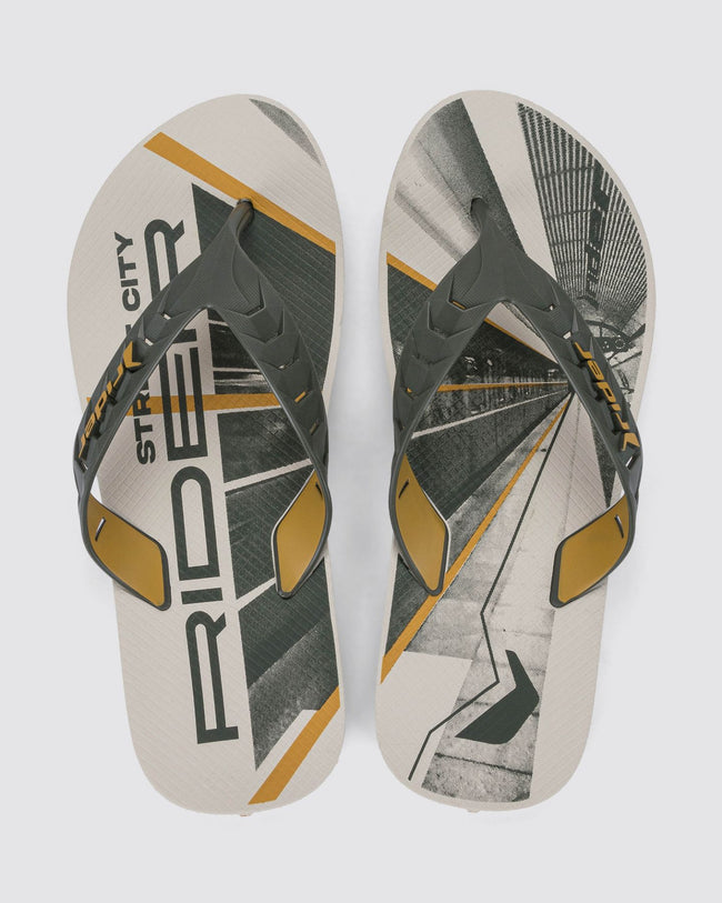 RIDER MEN STREET CITY DEDO AD BEIGE/GREEN/YELLOW 212107 Ipanema Adult