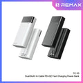 REMAX - FC-10 20000mAh Dual Built-In Cable PD+QC Fast Charging Power Bank