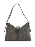 BONIA Women Vinyl Trimmed Leather Shoulder Bag 080982-199-08