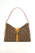 BONIA Women Vinyl Trimmed Leather Shoulder Bag 080982-199-15