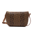 BONIA Vinyl Trimmed Leather Crossbody 081036-225-05