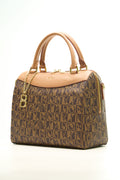 BONIA Women Vinyl Trimmed Leather Hand Bag 081906-004-5-5