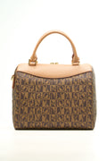 BONIA Women Vinyl Trimmed Leather Hand Bag 081906-004-5-5