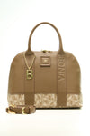 BONIA Women Vinyl Trimmed Leather Hand Bag 081916-005-5-16