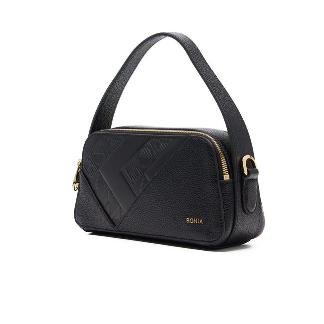 BONIA 2 Shapes Full Leather Crossbody Bag 081950-101-08