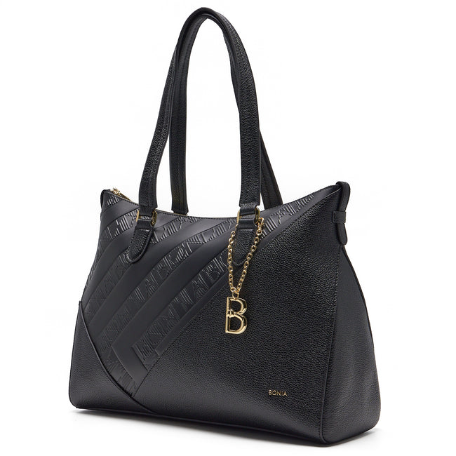 BONIA 2 shapes Full Leather Tote Bag 081950-105-08