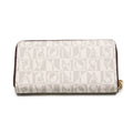 BONIA Two Material Types Long Zipper Wallet 081951-504
