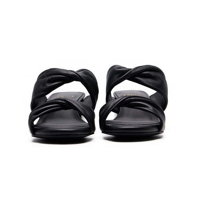 BONIA Twisted Bow Strap Heeled Sandals 08371-6019-08