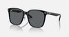 Ray Ban 0RB2206D-901/87-57 Dark Grey Polished Black