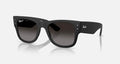 RAY BAN MEGA WAYFARER LITEFORCE 0RB4840S-601ST3-52 Grey Gradient Polar Matte Sand Black