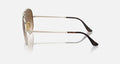 Ray Ban AVIATOR TITANIUM Clear & Brown 0RB8089-926551-58