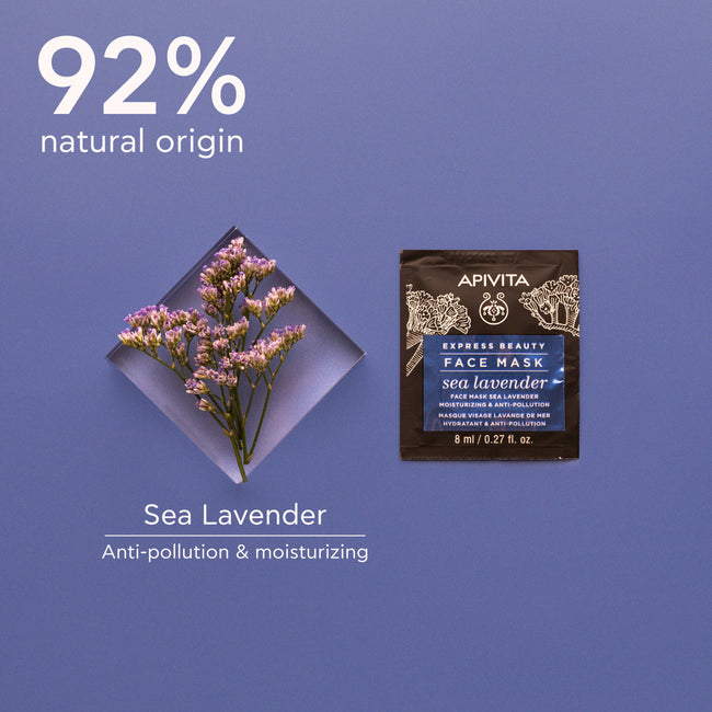 APIVITA Face Mask Sea Lavender 2x8ml