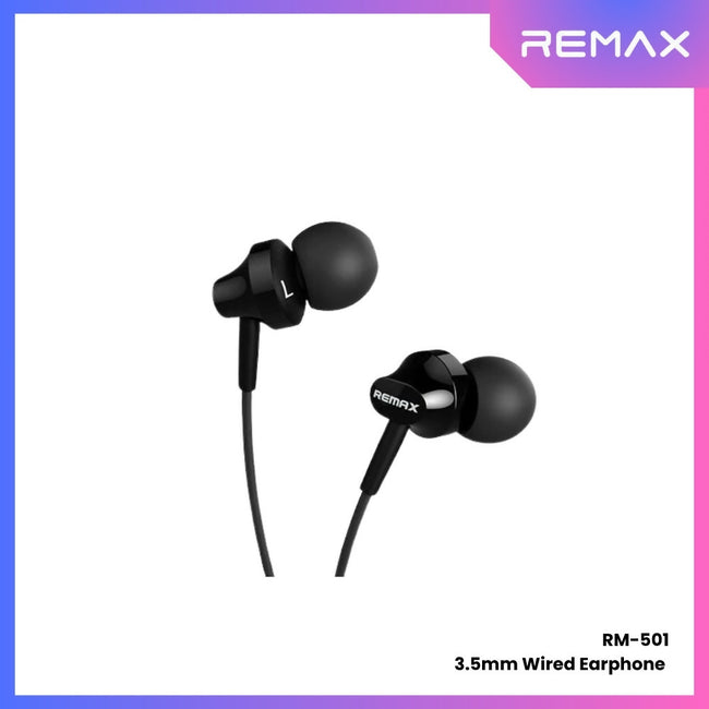 REMAX - RM-501 3.5mm Wired Earphone