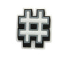 crocs Jibbitz™ charm Hashtag