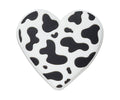 CROCS JIBBITZ™ CHARM Cow Print Heart