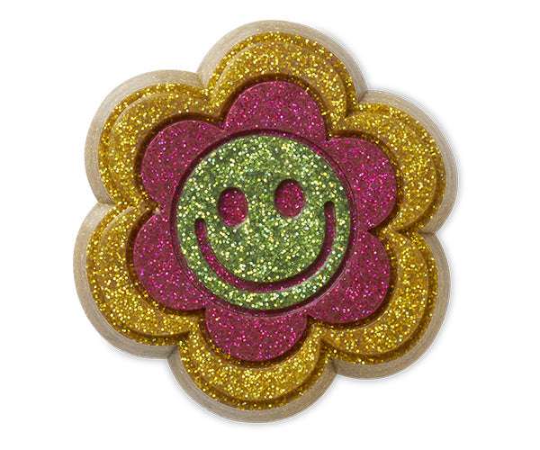 Crocs JIBBITZ™ GLITTER HAPPY DAISY