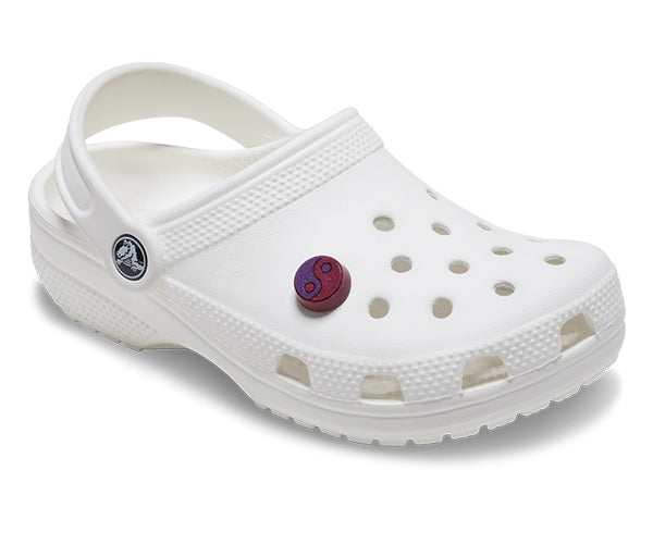 Crocs JIBBITZ™ GLITTER PINK YIN YANG