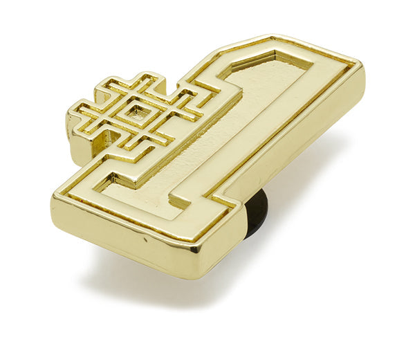 Crocs JIBBITZ™ GOLD NUMBER ONE