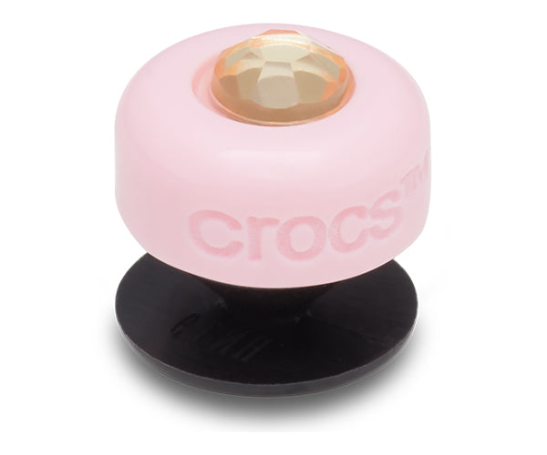 Crocs Jibbitz™ Charm  Pink and Yellow Acrylic Gem