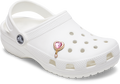 CROCS JIBBITZ™ CHARM GOLD HEART GEM WITH PEARL