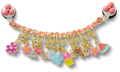 CROCS JIBBITZ™ CHARM PINK ADJUSTABLE CHARM CHAIN