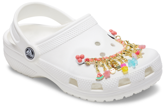 CROCS JIBBITZ™ CHARM PINK ADJUSTABLE CHARM CHAIN