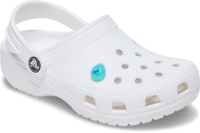 CROCS JIBBITZ™ CHARM SIMULATED AQUAMARINE MARCH