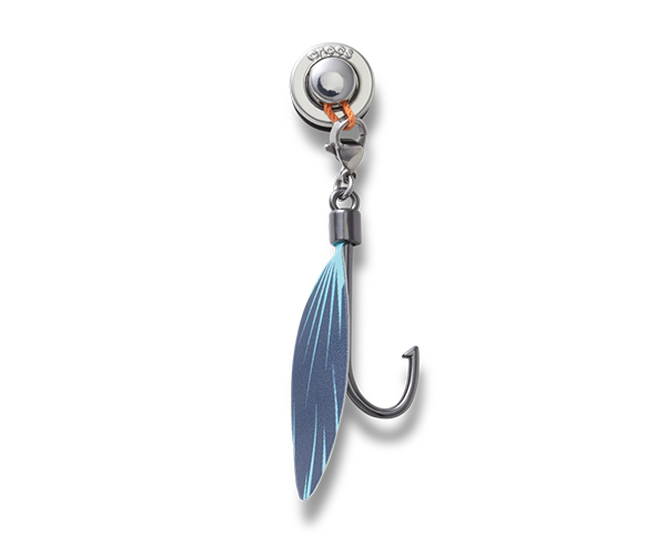 Crocs Jibbitz™ Charm Black Fly-Fishing Fly
