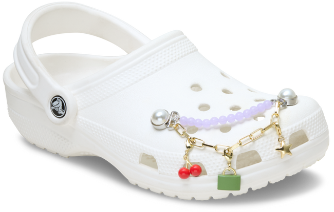 CROCS JIBBITZ™ CHARM PURPLE META CHARM CHAIN