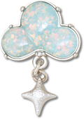 CROCS JIBBITZ™ CHARM OPALESCENT META DANGLE