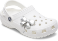 CROCS JIBBITZ™ CHARM INDIE SILVER BOW DANGLE