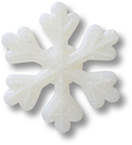 CROCS JIBBITZ™ CHARM WHITE SNOWFLAKE 2
