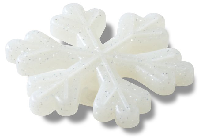 CROCS JIBBITZ™ CHARM WHITE SNOWFLAKE 2