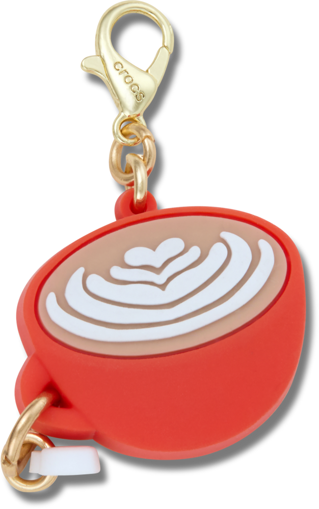 CROCS JIBBITZ™ CHARM RED MUG LATTE CHARM