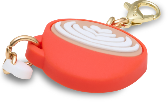 CROCS JIBBITZ™ CHARM RED MUG LATTE CHARM