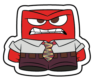 CROCS JIBBITZ™ CHARM PIXAR INSIDE OUT ANGER